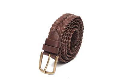 BT-13192 Woven Belt 35mm - Brown