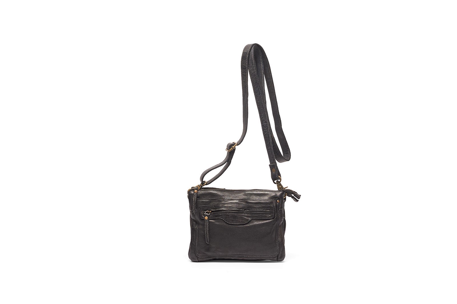 RH-451 Brielle - Black - Oran Leather